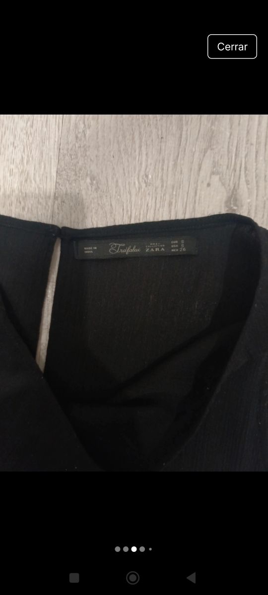 Vestido negro verano - lentejuelas