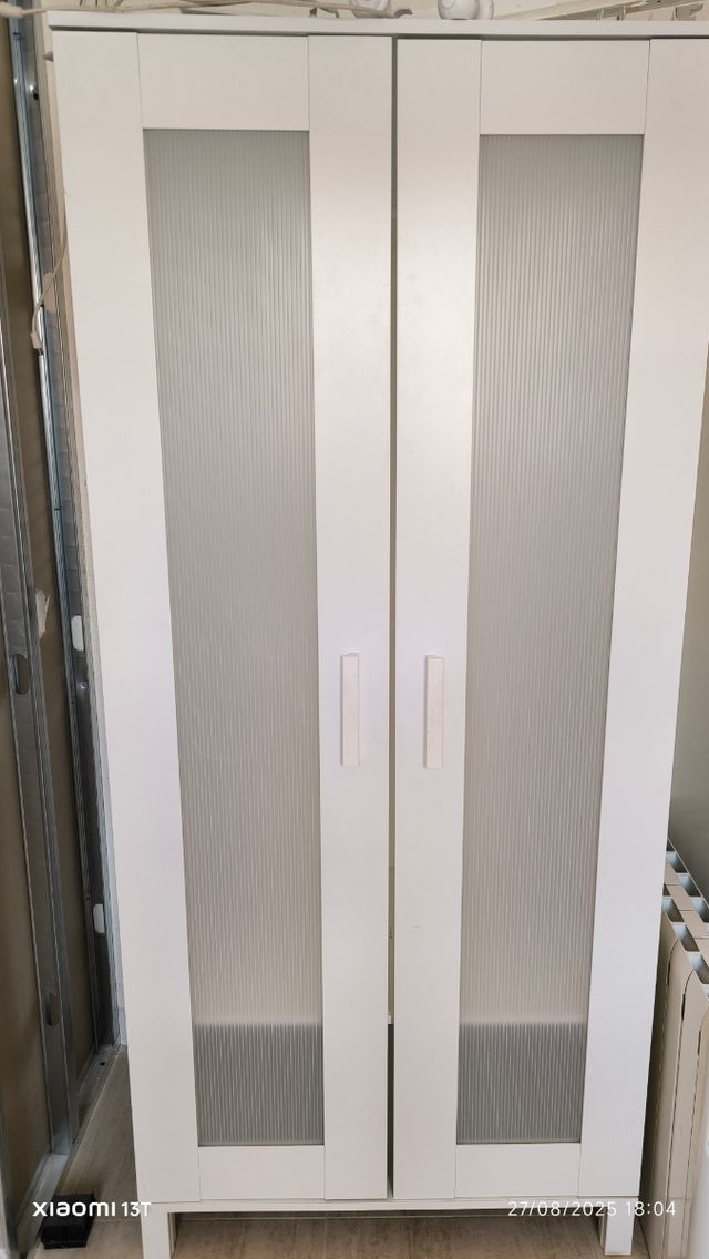 Armario blanco infantil 2 puertas