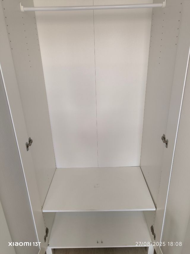 Armario blanco infantil 2 puertas