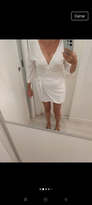 Vestido blanco verano - Talla L