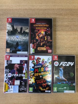 5 Juegos Nintendo Switch