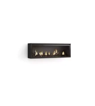 Chimenea eléctrica LED - 107x25x38cm