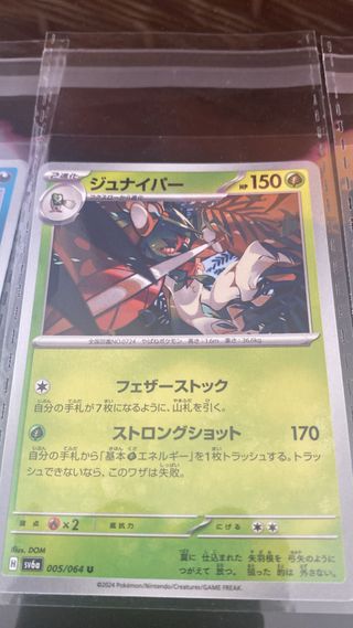 Carta Pokémon Japonesa