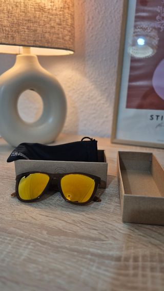Hawkers - Gafas sol unisex marrón dorado