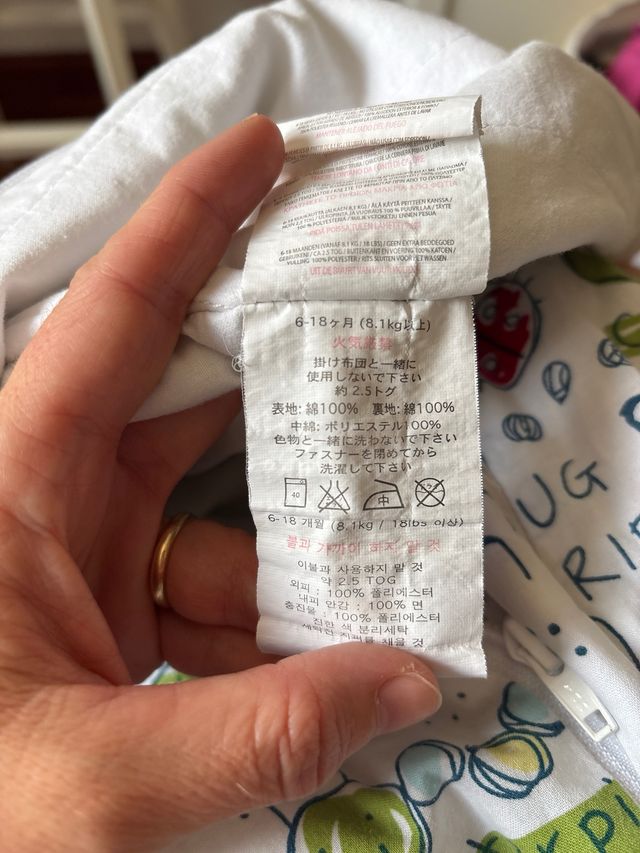 Saco dormir bebé - arañas