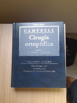 Campbell Cirugia Ortopedica 4 Vol Español