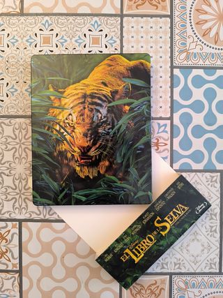 Bluray El Libro de la Selva en caja metálica