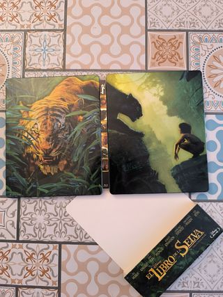 Bluray El Libro de la Selva en caja metálica