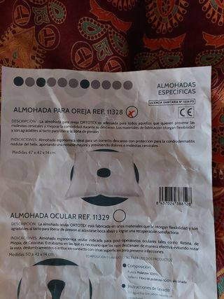 Almohada Ortopédica Oreja Ortotex