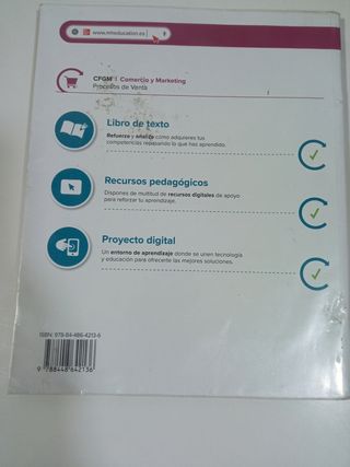 Libros primero grado medio de Marketing y comercio