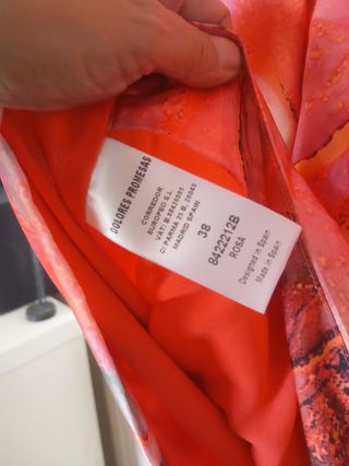 Vestido Dolores Promesas - Rosa