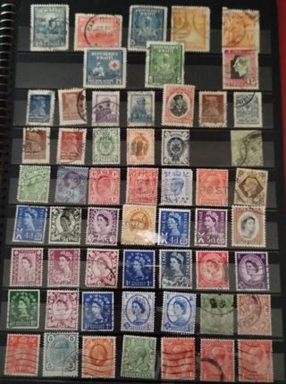 Sellos antiguos: Variada colección