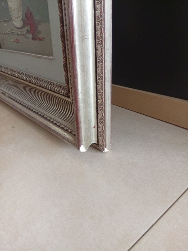 Cuadro flores vintage