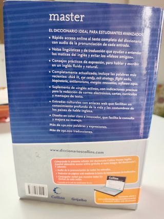 Diccionario Master Ingles - Español