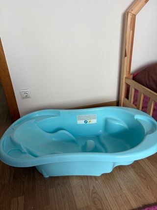 Bañera bebé azul 
