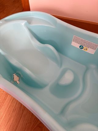 Bañera bebé azul 