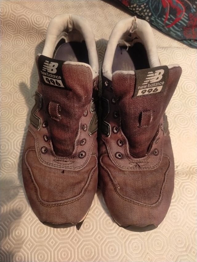 New Balance 996 - Zapatillas Marrón, talla 39.