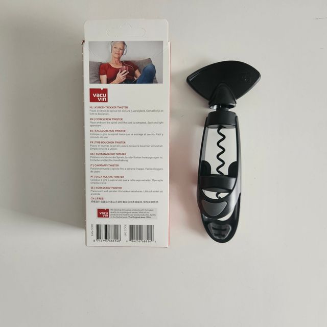 Sacacorchos Giratorio Vacuvin