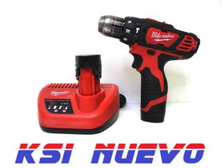 TALADRO PERCUTOR MILWAUKEE M12 BPD 2 BATERIA 71835