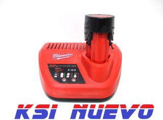 TALADRO PERCUTOR MILWAUKEE M12 BPD 2 BATERIA 71835