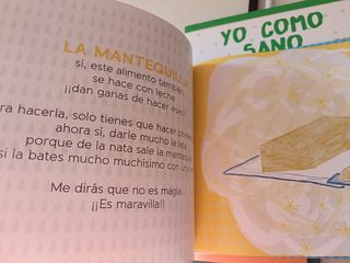 Lote para aprender comer niños libros y accesorios