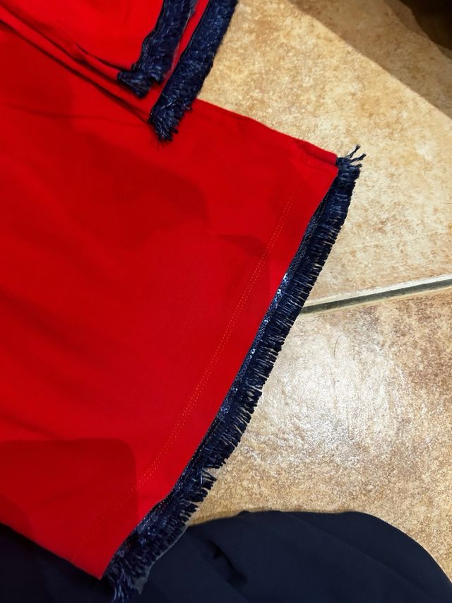 2 Maglie Donna Tg M - Blu e Rossa