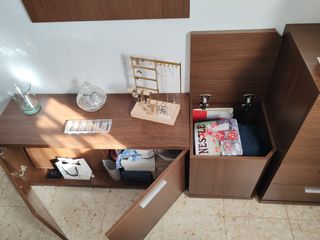 Set Dormitorio matrimonio - Nogal oscuro