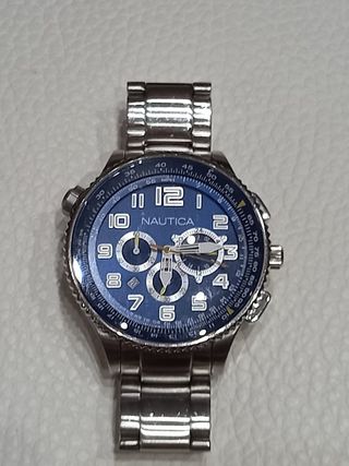 Nautica orologio cronografo acciaio