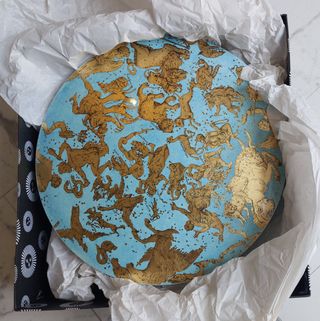 Lampadario plafoniera Fornasetti emisfero occ