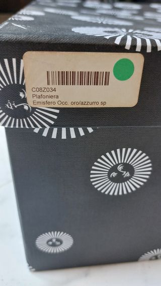 Lampadario plafoniera Fornasetti emisfero occ