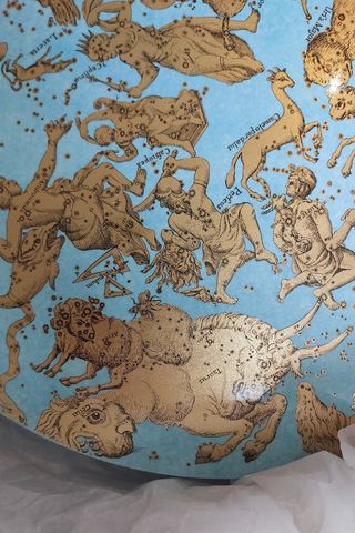 Lampadario plafoniera Fornasetti emisfero occ