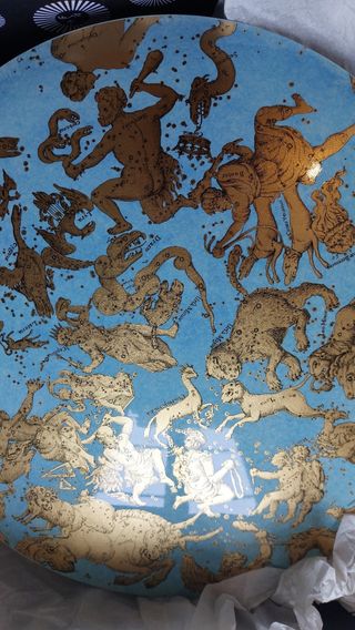 Lampadario plafoniera Fornasetti emisfero occ