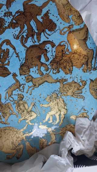 Lampadario plafoniera Fornasetti emisfero occ