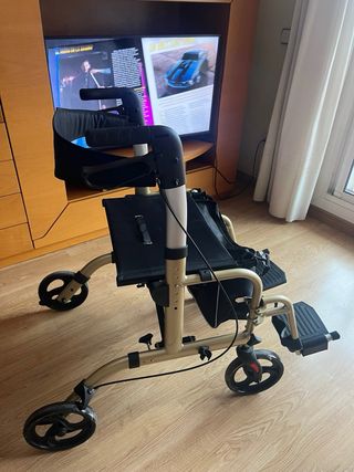 silla ruedas andador