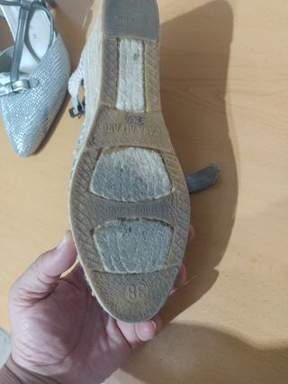 Zapatos plata Stephen Allen 38
