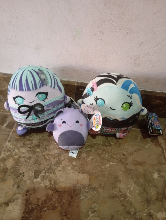 Peluches Monster High: Frankie y Twyla