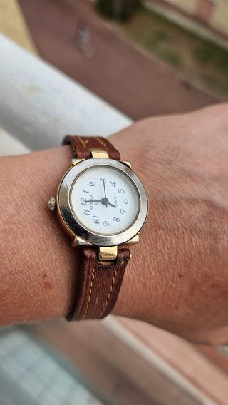 Reloj SONICA mujer marrón dorado
