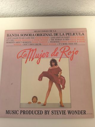 Banda Sonora La Mujer de Rojo - Vinilo