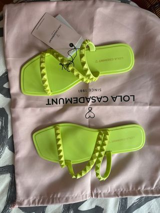 Sandalias Lola Casademunt - Verde