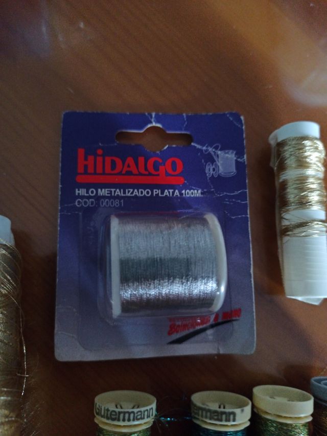 Hilos metálicos Gutermann - Hidalgo