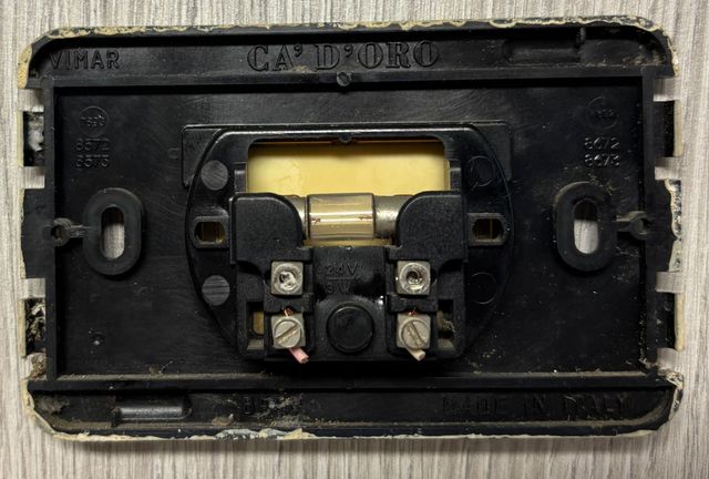 Telaio campanello Vimar vintage