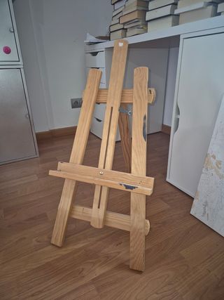 Caballete madera pintura
