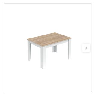 Mesa comedor - Blanco & Beige