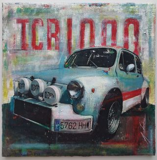 Scalextric Fiat Abarth TCR 1000 Pintura