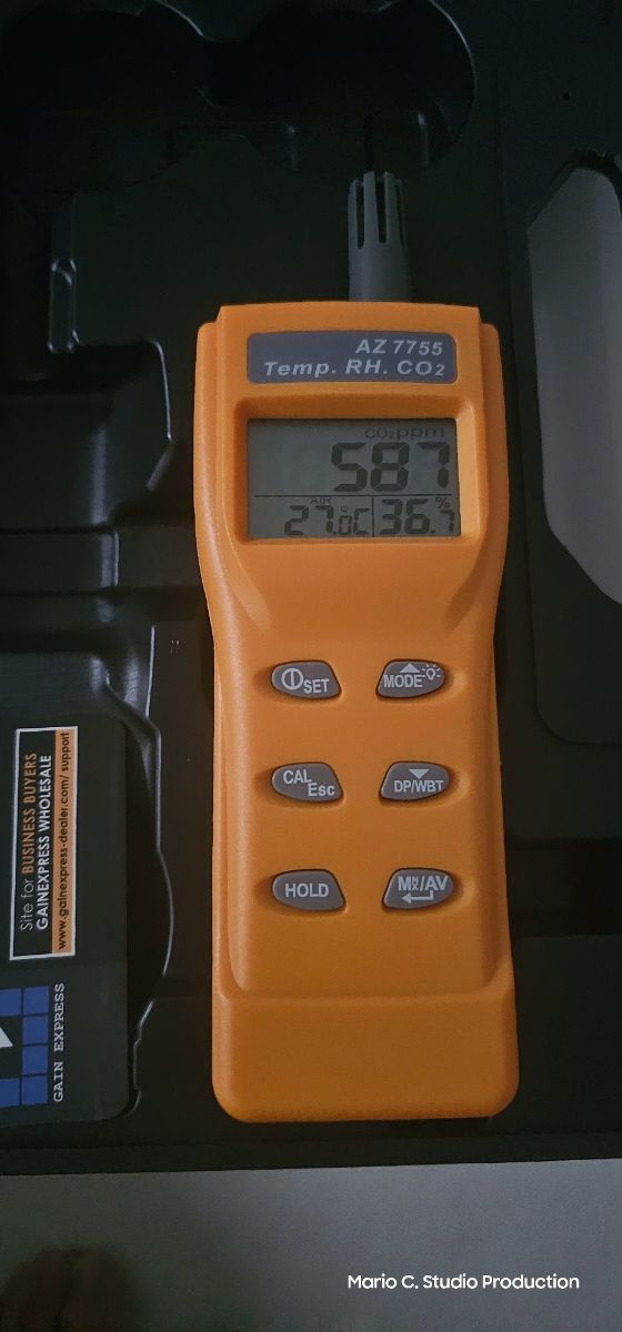 Medidor CO2 PCE-7755 Portátil