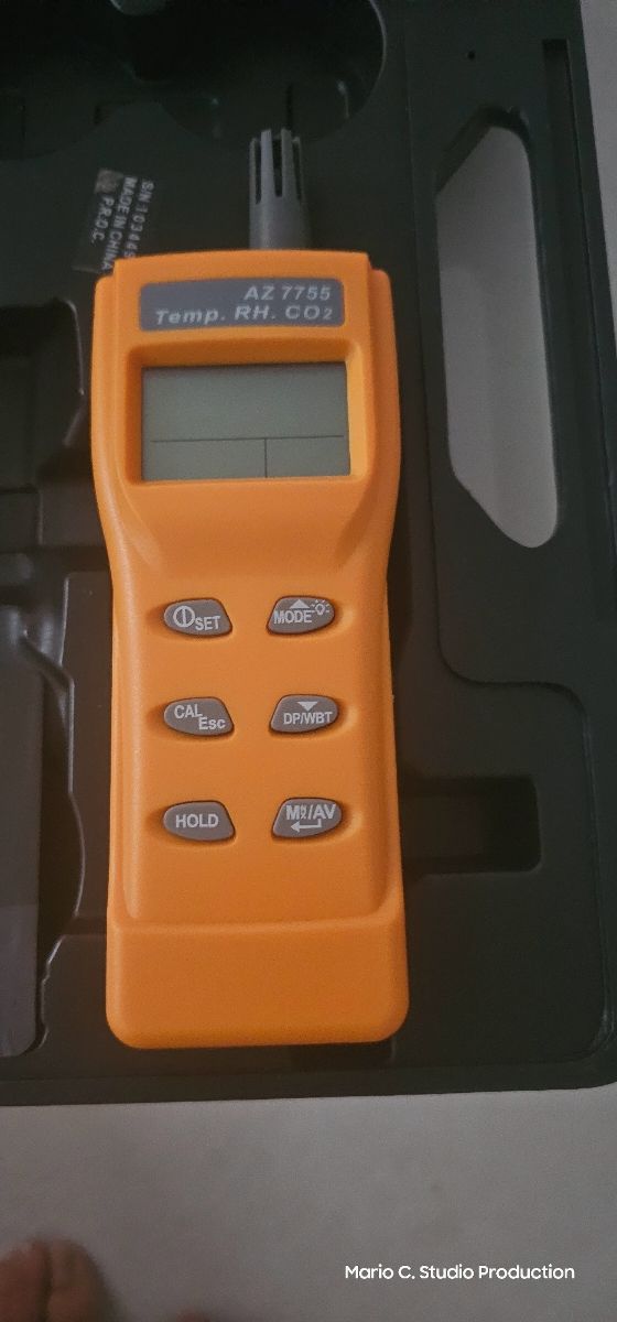 Medidor CO2 PCE-7755 Portátil