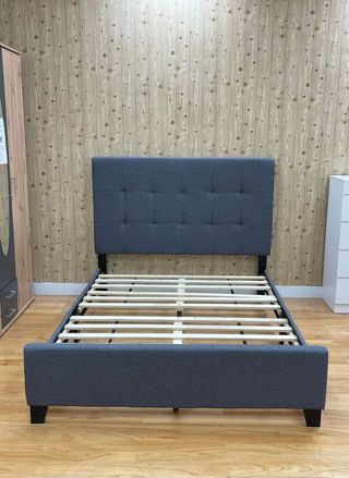 CAMA 135x190 CON SOMIER Y CABECERO * NUEVO