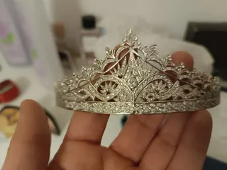 Tiara Plata Boda
