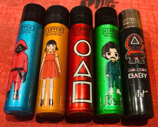 5 Clipper Colección El Juego del Calamar