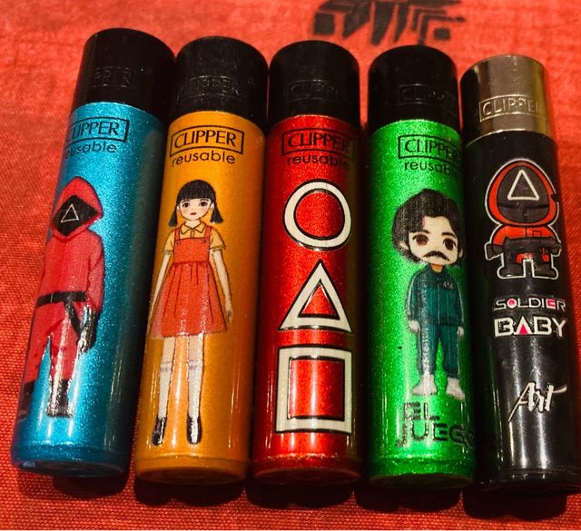 5 Clipper Colección El Juego del Calamar